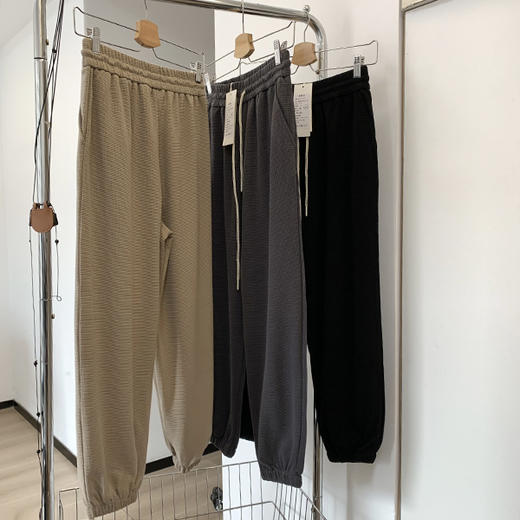 特价出！敲高性价比 春夏薄款华夫格卫裤！ 商品图8