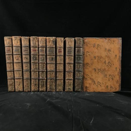 【拉丁语】1772年 西塞罗作品集（全9卷） 1幅肖像插图 全真皮精装16开 商品图0