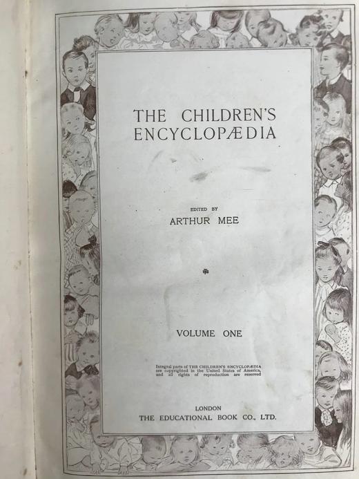 约20世纪早期 儿童百科全书（8卷） 数千幅插图 精装18开 商品图2