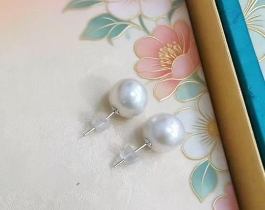 正圆爱迪生耳钉 11-12mm 经典款 简约大气 [发：1] 商品图0