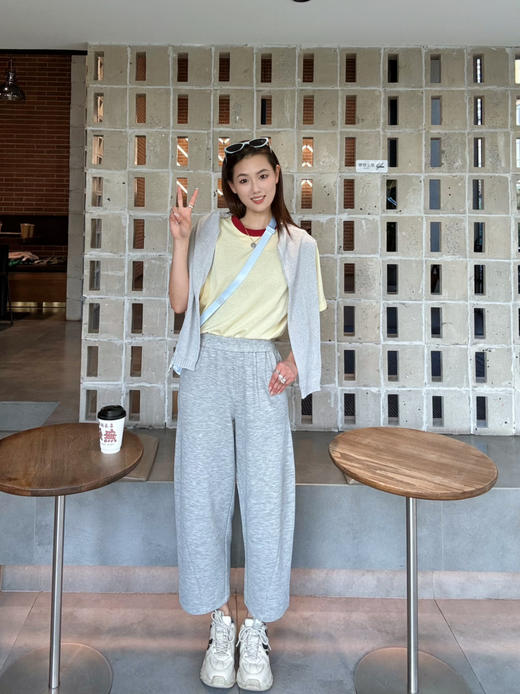 【丝麻情结】噢蜜ooomeooo撞色领小鸡黄T 商品图8