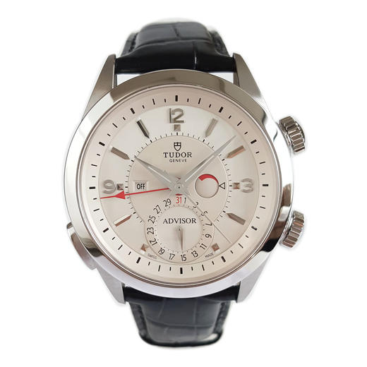 【95新】TUDOR 帝舵79620T-0011自动机械机芯日期显示、响闹、闹铃动储显示42MM（男款）启承系列精钢/钛金属300326AK04 商品图0