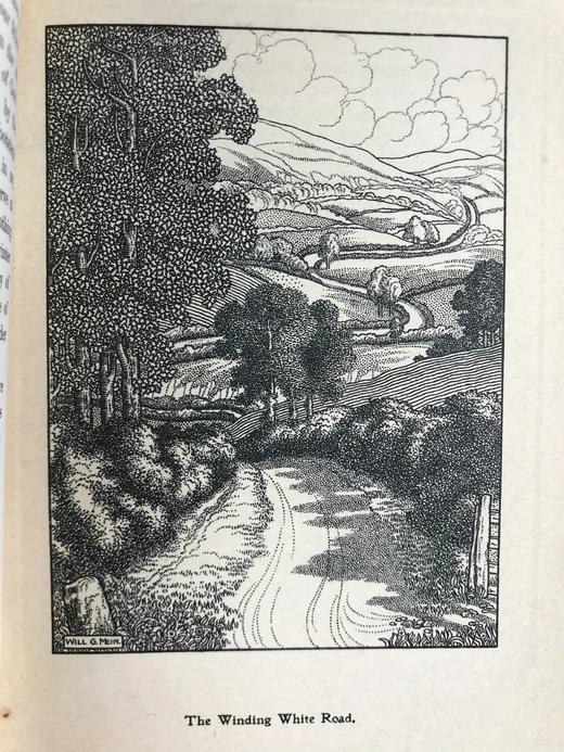 1904年 迈克尔·弗尔里斯《修路者》 6幅版画插图 纸面精装32开 商品图5