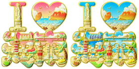 字绘海南磁贴-琼