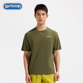 【特秒】6楼OUTDOOR户外潮牌棉感吸汗透气圆领简约短袖T恤吊牌价199折后价69