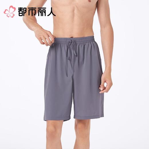 都市丽人睡衣男士睡衣薄家居服梭织棉睡衣男士五分单条裤男装短裤可外穿FHC8A3 商品图1