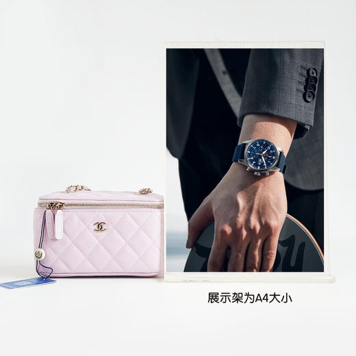 【闲置】CHANEL香奈儿AP1341 B10583 NW78424S淡紫色荔枝牛皮化妆盒链条包单肩斜挎包女士230326NJS08 商品图11