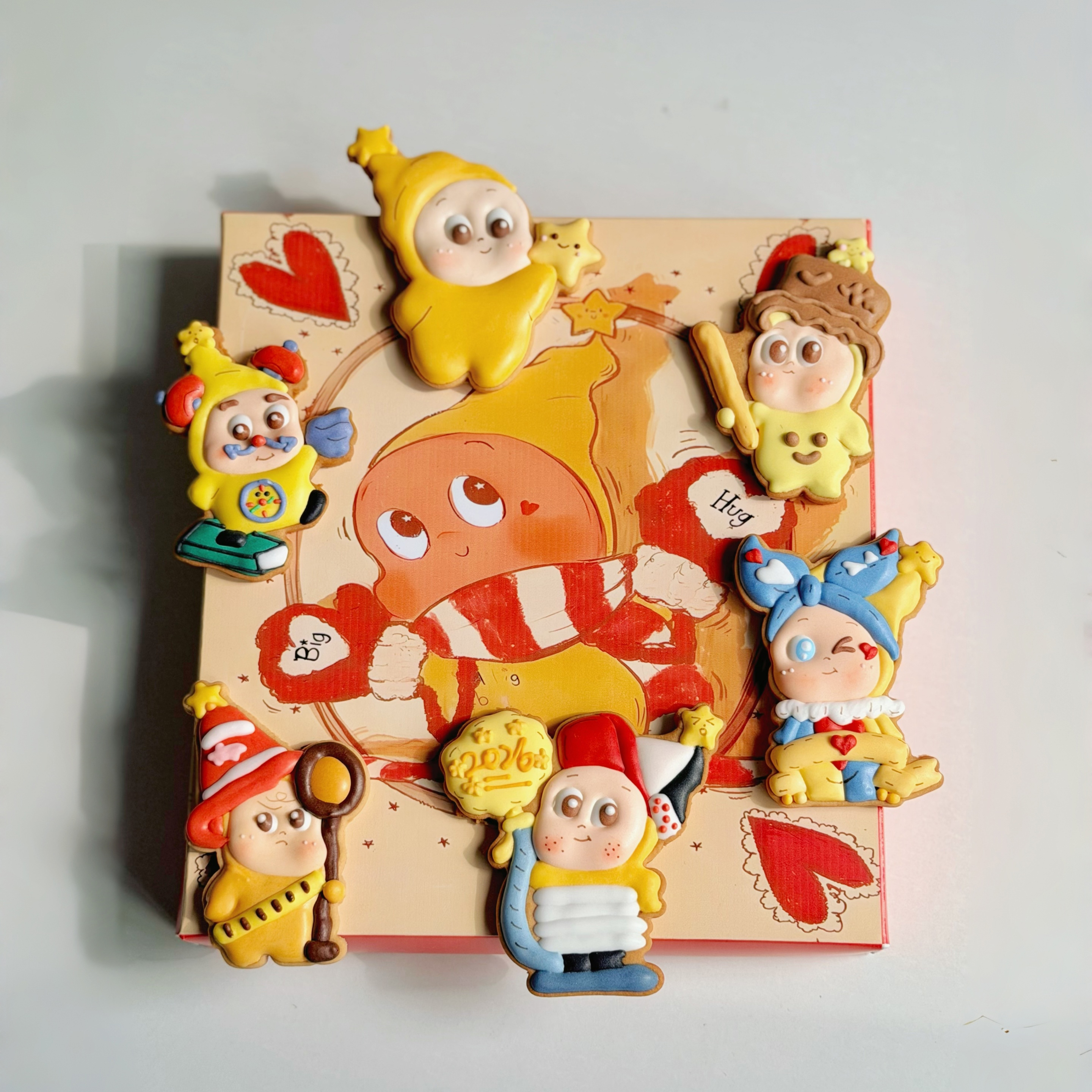 星星人糖霜饼干礼盒