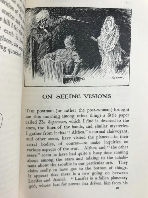 1917年 斯特雷顿《岸边的卵石》 C.E.布洛克数十幅插图 漆布精装36开 商品图11