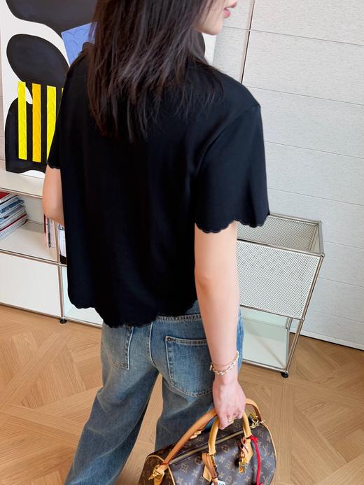 驴家 2026春夏最新款软糯垂顺的高定面料短袖 商品图4