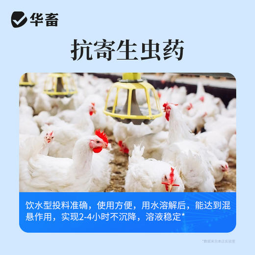 华畜水溶型阿苯达唑伊维菌素 可拌料可兑水 猪牛羊鸡鸭鹅通用 商品图6