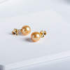⁶孤品：【南洋金珍珠】18K金钻石耳饰，10.7MM，编号EDS13，出证书，48小时鉴赏期——SS06-CR-YMZZ【HOT】 商品缩略图0