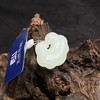 【快抱】【于田产和田玉白玉平安锁F27635 25*19】出证书，发货1~5天，48小时鉴赏期 商品缩略图1