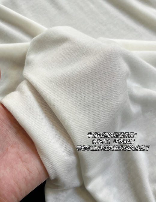 row同款镇店天丝羊毛短袖tee 商品图11