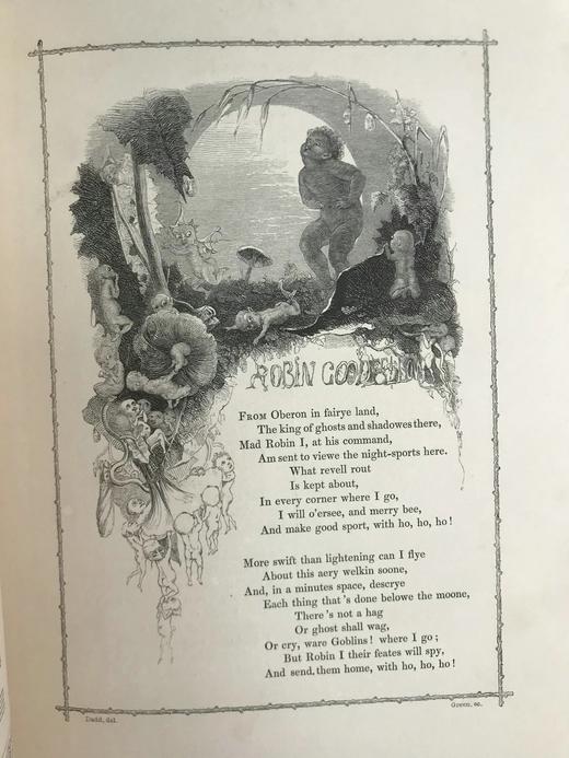 工坊特装本！1842年 英国民谣集 约百余幅版画插图 真皮精装16开 商品图9