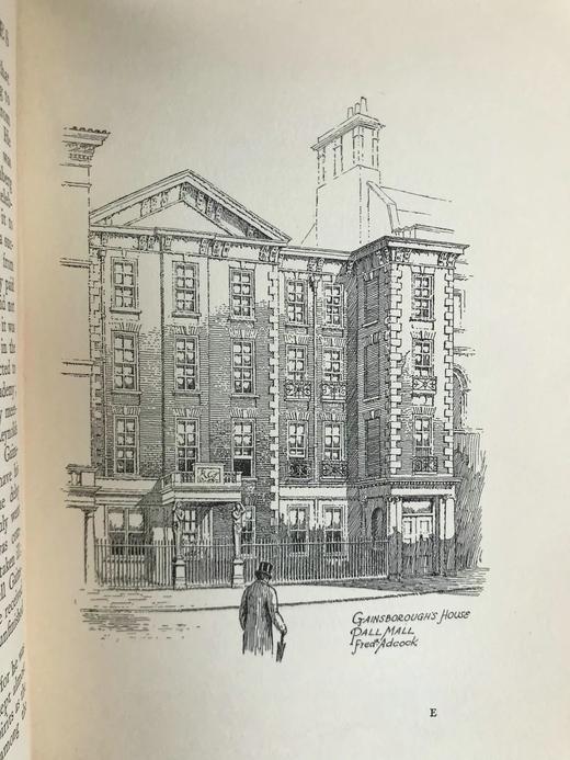 1912年 伦敦名宅与文学圣地 74幅插图16幅肖像 漆布精装32开 商品图14