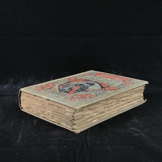 约20世纪早期 傅华萨编年史 12幅彩色插图 漆布精装32开 商品图1