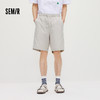 森马休闲裤男夏季橡筋抽绳腰头短裤2026新款宽松直筒裤子舒适自在 商品缩略图1