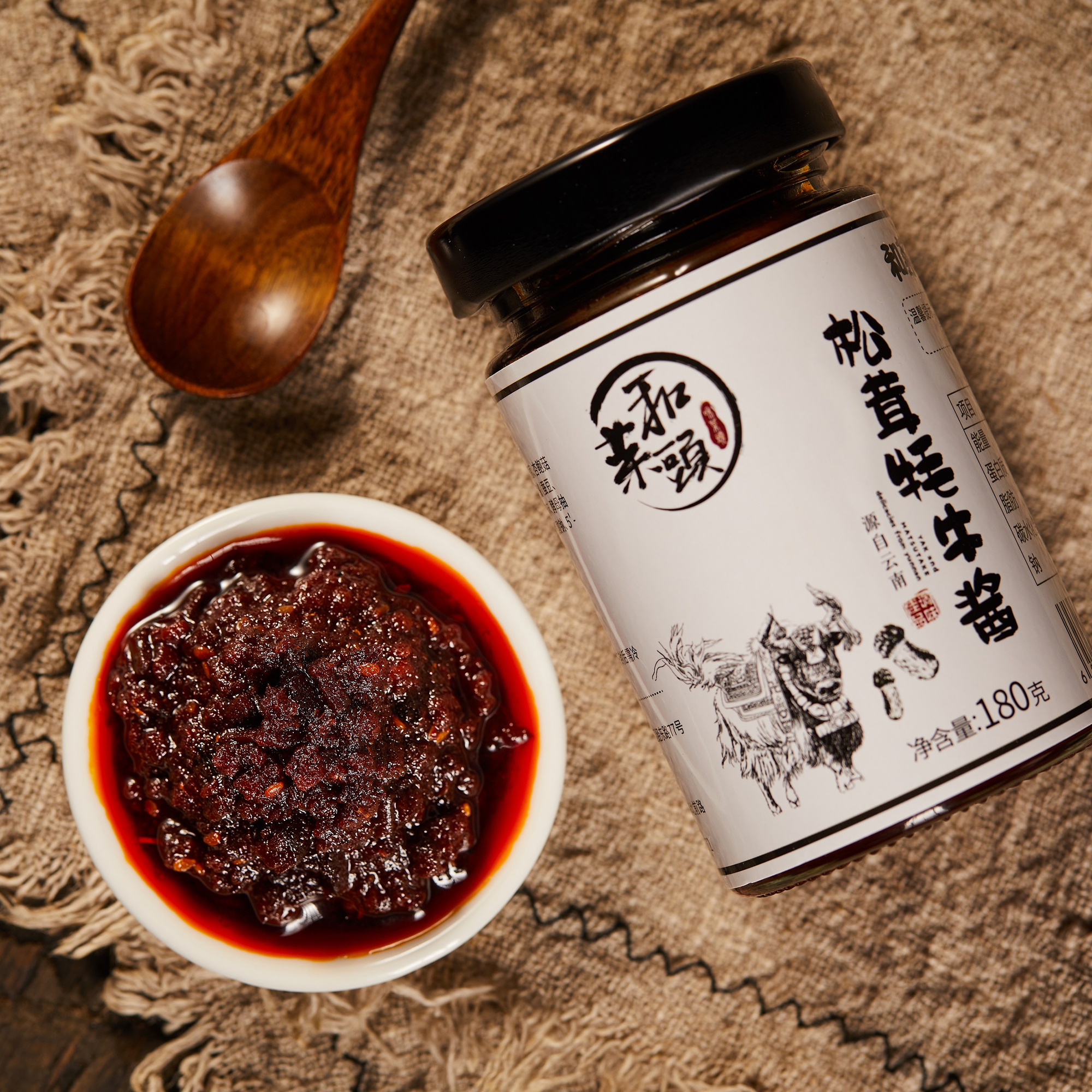 和菜头 松茸牦牛酱 180g/瓶