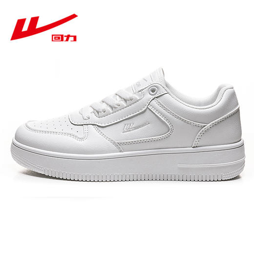 回力女鞋板鞋2026新款春季厚底百搭小白鞋爆款潮情侣运动休闲鞋子 WXY(S)-1599M 商品图0