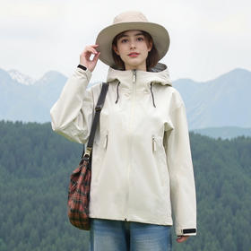 蓝途 2515单层硬壳户外功能外套 男女款