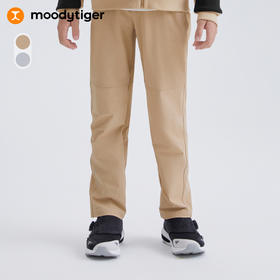 moodytiger儿童裤子25春新款男童运动防风户外运动裤51111302