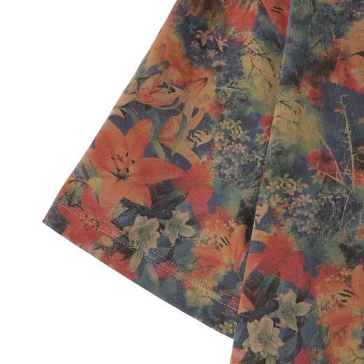 SDSA男装2026新款高贵轻奢复古油画满印花卉设计圆领短袖T恤百搭 商品图2