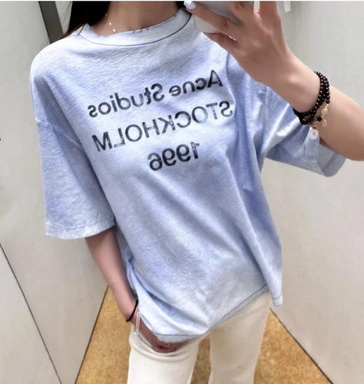 重磅渠道！ 1996短袖   一周发货  男女同款6色短袖  AC宽松版型T恤  做旧炒色TEE 商品图4