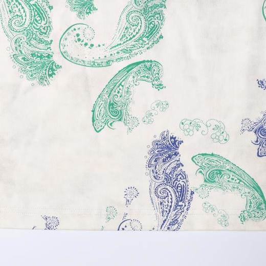 SDSA男装2026新款高贵轻奢潮牌撞色腰果印花圆领短袖T恤宽松休闲 商品图3