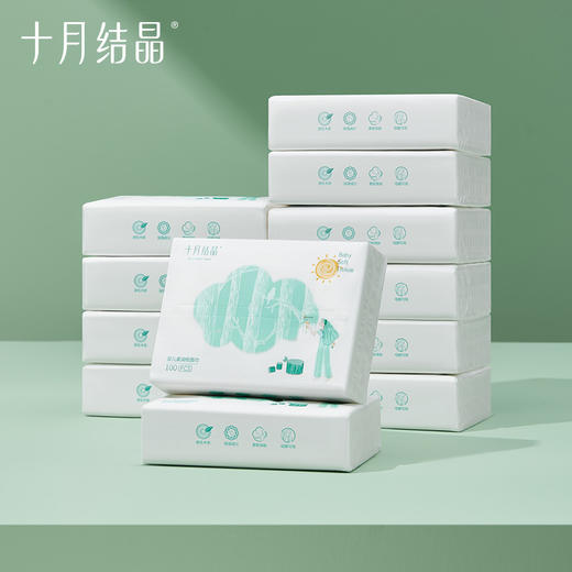【优惠组合】婴儿云柔巾抽纸柔润纸加柔型纸巾100抽*12包 商品图0