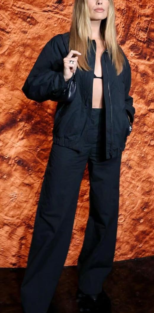 女款logo休闲长裤he025 商品图3