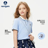 【纳维凯尔】【120-165】Navigare意大利小帆船女童短袖POLO衫 商品缩略图3