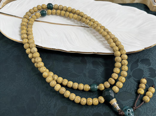黄金籽星月菩提念珠108颗 商品图1