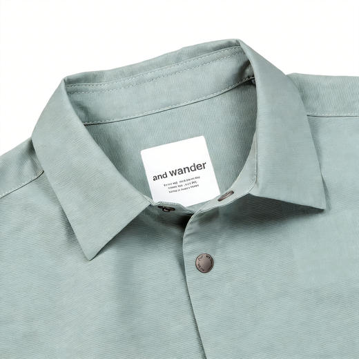 and wander dry breathable LS shirt 防水弹性透气机能性衬衫 商品图1