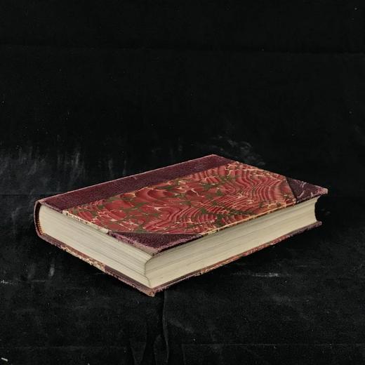 约19世纪后期 彭斯诗集 真皮精装32开 商品图1