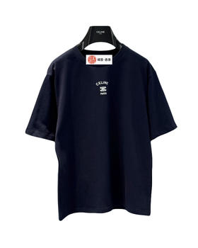 女款微阔弹力刺绣短袖T恤la008