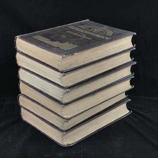 约19世纪后期 过去与现在的伦敦（全6卷） 数千幅版画插图 漆布精装16开 商品图1