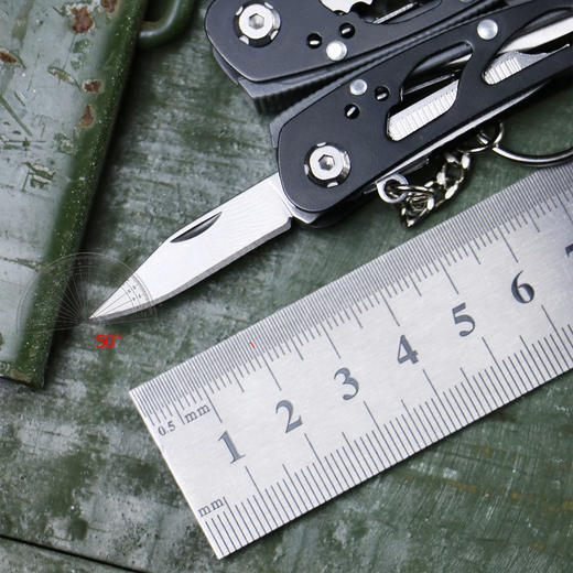 户外全钢多功能钳 12种功能集一身户外全钢多功能钳 迷你功能组合折叠小刀 钳家居应急工具钳 商品图2