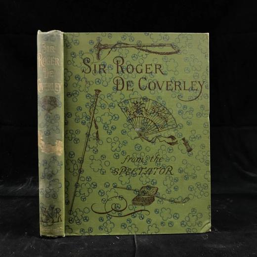 约19世纪后期 罗杰·德·科弗利爵士 数十幅插图 漆布精装32开 商品图0