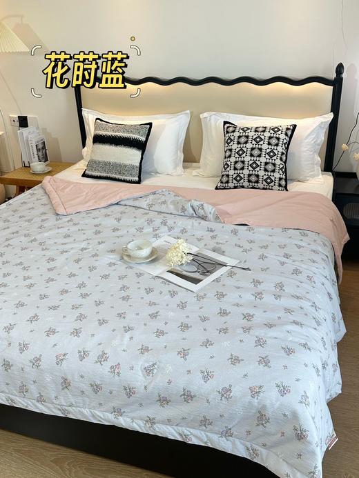 ☘️☘️宝子们，挖到宝啦！韩国🇰🇷色织皱皱纱夏被上新✨柔软又舒适，品质超绝，闭眼入🙈 【韩国🇰🇷秘境花园系列•空调夏被】细腻贴肤🥰透气不厚重😍 商品图1