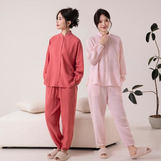 【特价款】宜色家清凉泡芙系列·国风禅意家居服睡衣套装 男女款 商品图1