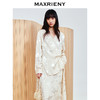 【商场同款-春游记】MAXRIENY不对称门襟淡人穿搭绑带上衣女25春(货号:MC86TP050) 商品缩略图2