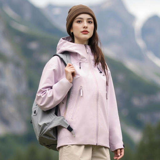 蓝途 2515单层硬壳户外功能外套 男女款 商品图1