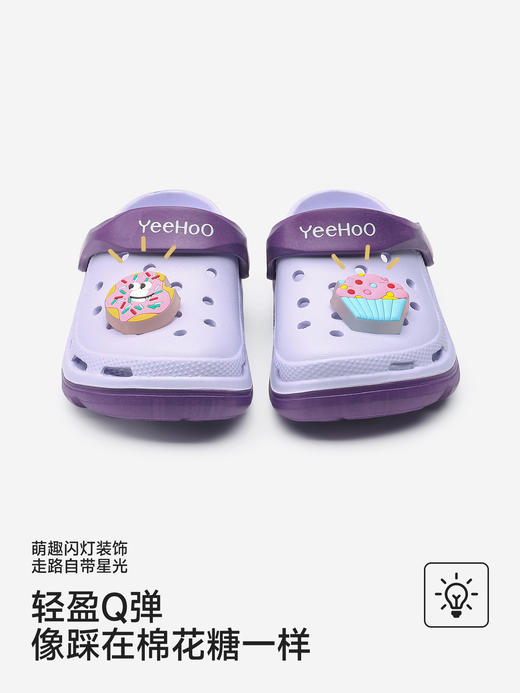 英氏儿童鞋子男女童学步鞋夏季新款透气软底洞洞鞋YFXFJ2S039A YFXFJ2S040A 商品图1