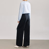 「高货wl」全新升级【铂金会员293/天猫399/差价106】(20701)洛诗琳小众冰感天丝棉麻阔腿裤2026新款高腰通勤直筒裤女 商品缩略图3