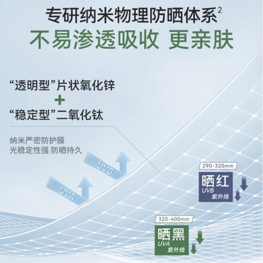 “老爸评测认可 ”UNNY 舒护清透物理防晒霜 敏肌专用（小绿盾）40ml/瓶 商品图3