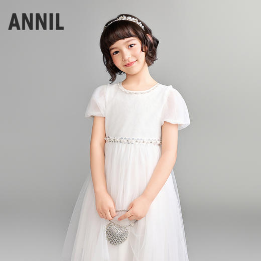 【实体店同款】女童礼裙夏季新款安奈儿童装AG623168 商品图2