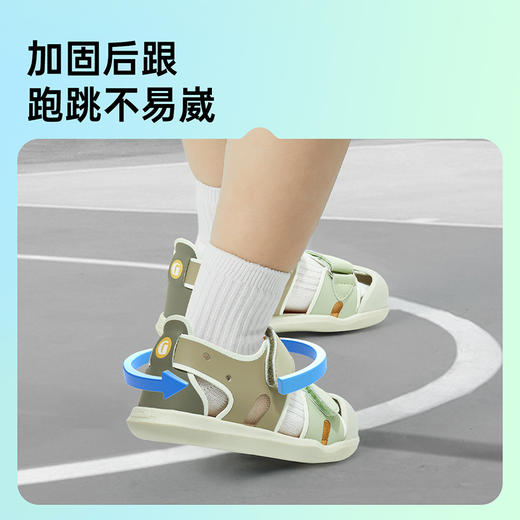 【私域团购】基诺浦夏季凉鞋小童机能鞋透气蝉翼GY1576 商品图6
