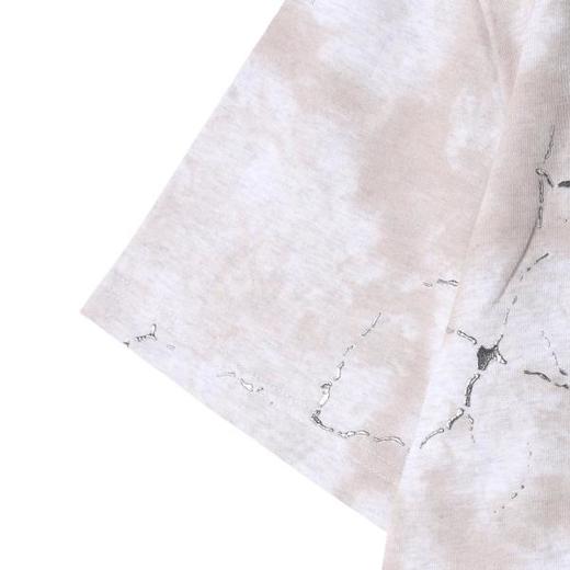 SDSA男装2026新款高贵轻奢裂纹滴胶扎染圆领短袖T恤百搭舒适上衣 商品图2