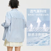 Leorrey/乐拉时尚防晒防紫外线轻薄透气拼接衬衫宽松运动休闲外套WT0408 商品缩略图1